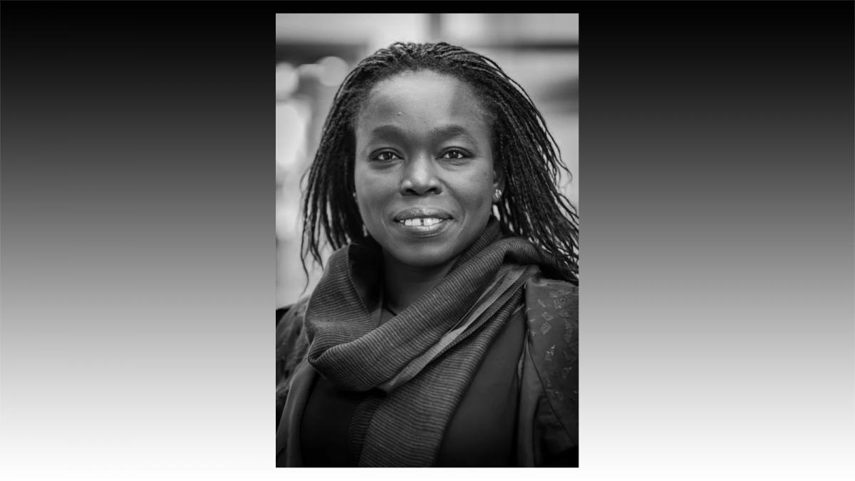 Fatou Diome, une femme en mauve à l'Académie belge - Le Soir
